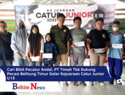 Cari Bibit Pecatur Andal, PT Timah Tbk Dukung Pecasi Belitung Timur Gelar Kejuaraan Catur Junior U15