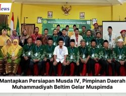 Mantapkan Persiapan Musda IV, Pimpinan Daerah Muhammadiyah Beltim Gelar Muspimda