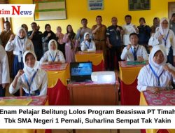 Enam Pelajar Belitung Lolos Program Beasiswa PT Timah Tbk SMA Negeri 1 Pemali, Suharlina Sempat Tak Yakin