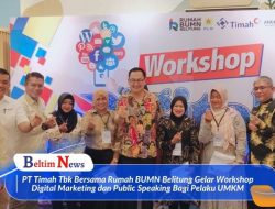 PT Timah Tbk Bersama Rumah BUMN Belitung Gelar Workshop Digital Marketing dan Public Speaking Bagi Pelaku UMKM