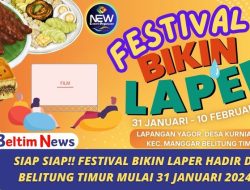 Siap Siap!! Festival Bikin Laper Hadir di Belitung Timur Mulai 31 Januari 2024